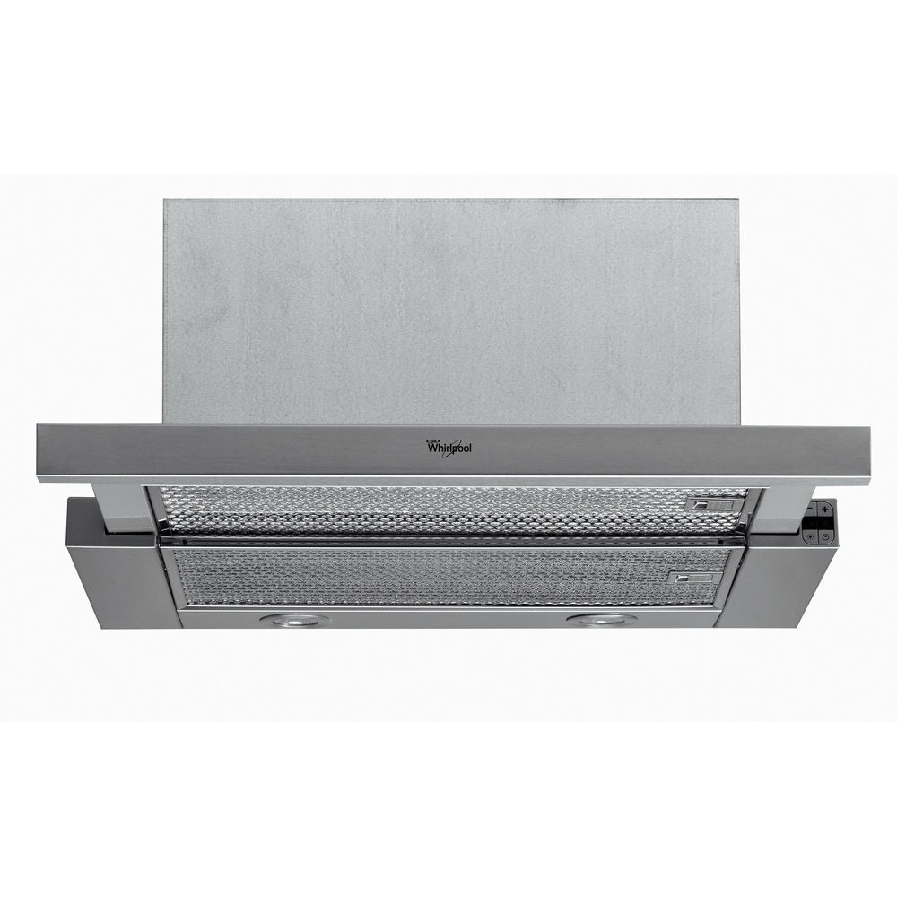 WhirlpoolAKR 473/1 IX Afzuigkap vlakscherm Grijs
