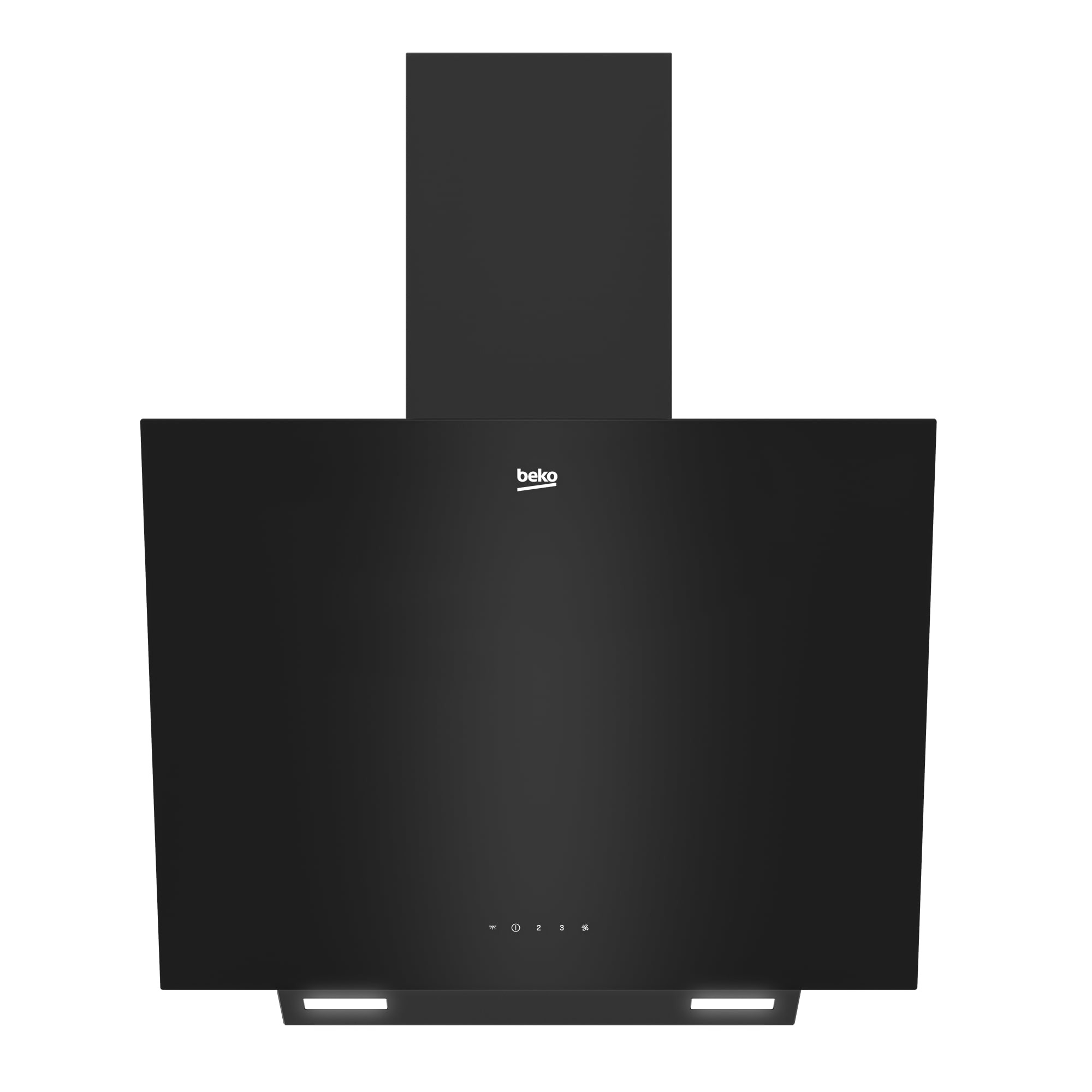 Beko BHCA66641BBBHS Inbouw afzuigkap Zwart